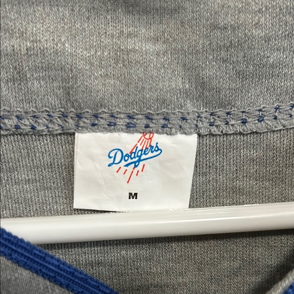 Gray Blue Raglan Crew Neck Jersey - Picture 2 of 6